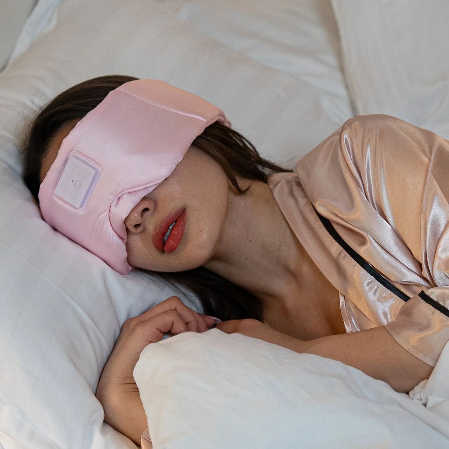 Snoozeband™ Silk – Svefngríma með heyrnartólum