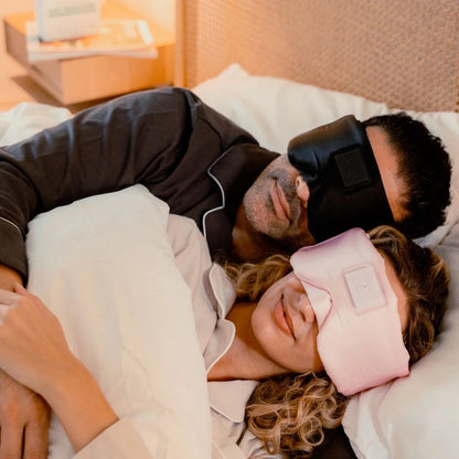 Snoozeband™ Silk – Svefngríma með heyrnartólum